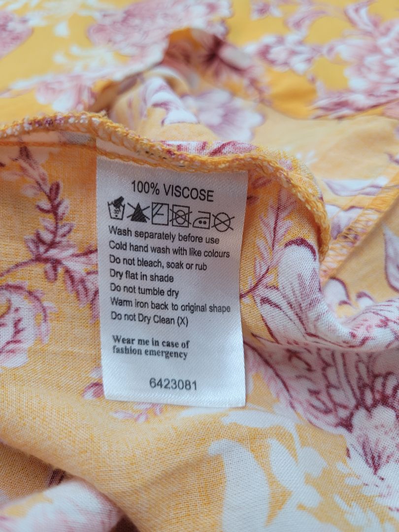 yellow All about Eve Shift dress, 10
