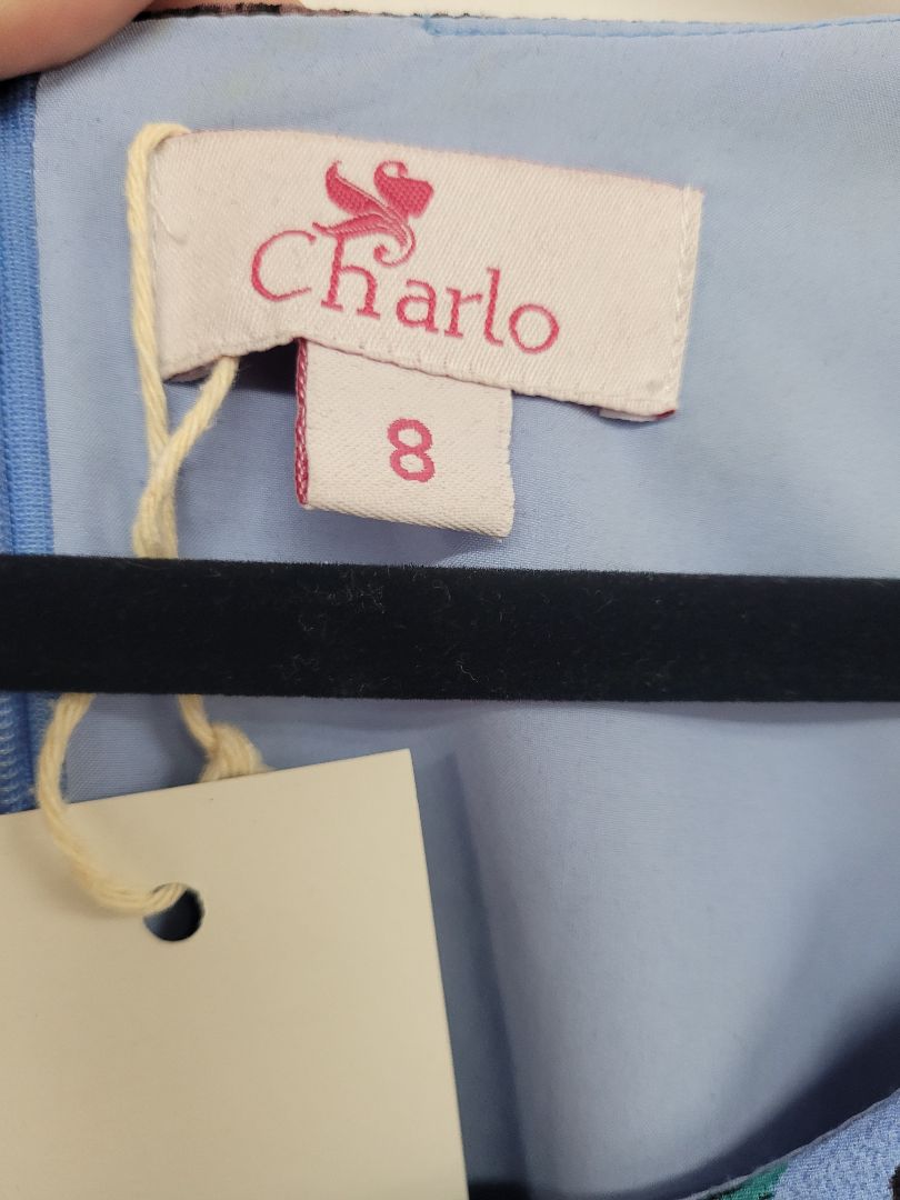 Blue and red Charlo Playsuit, 8