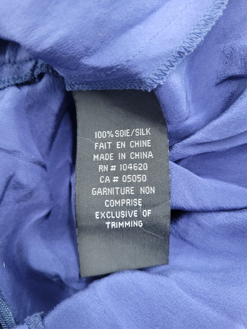Blue Jacob Silk, 12