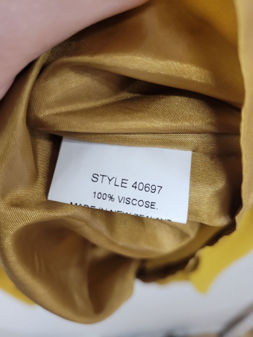 Mustard Karen walker Dress, 14