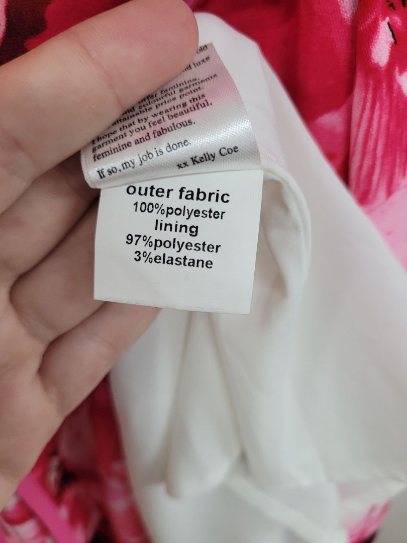 L Augustine Maxi wrap, Pink