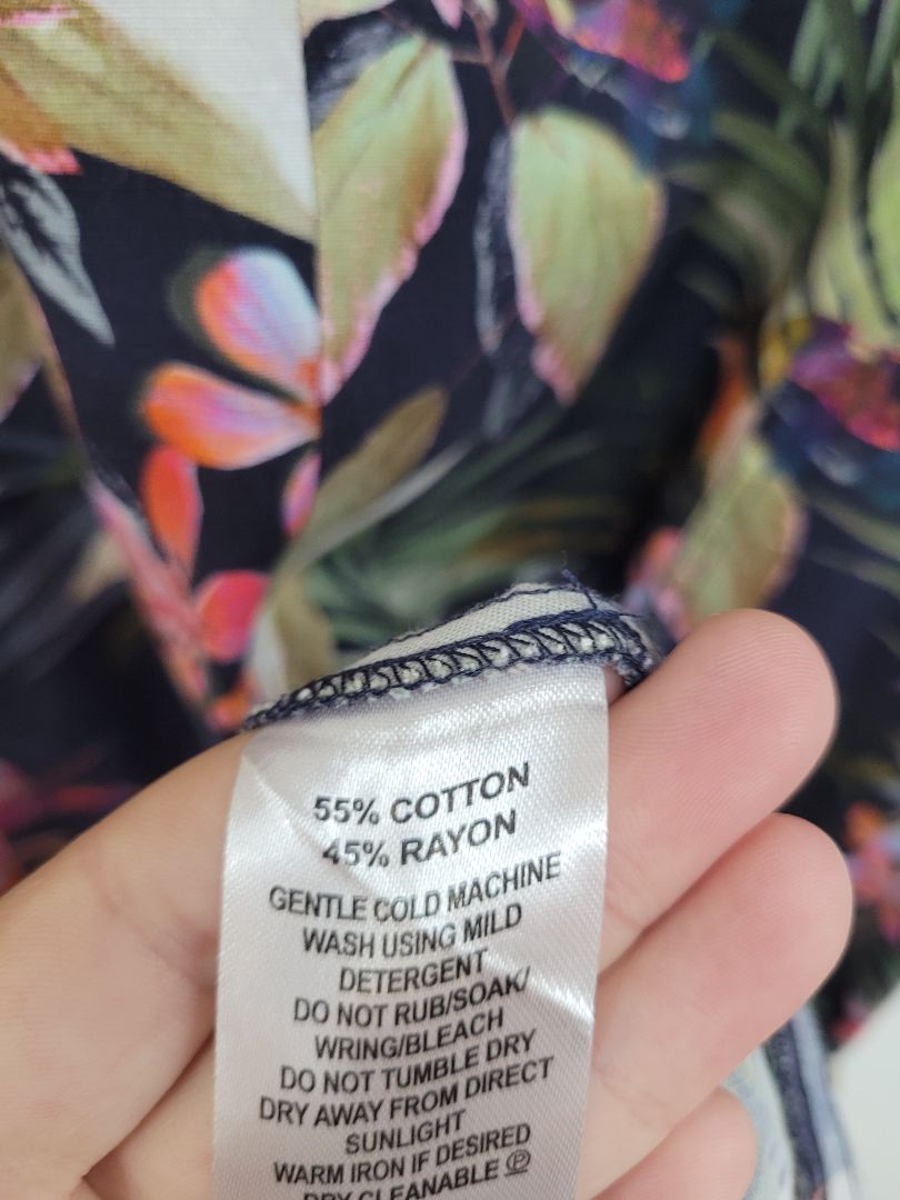 Navy and floral Madly sweetly Dress, 18