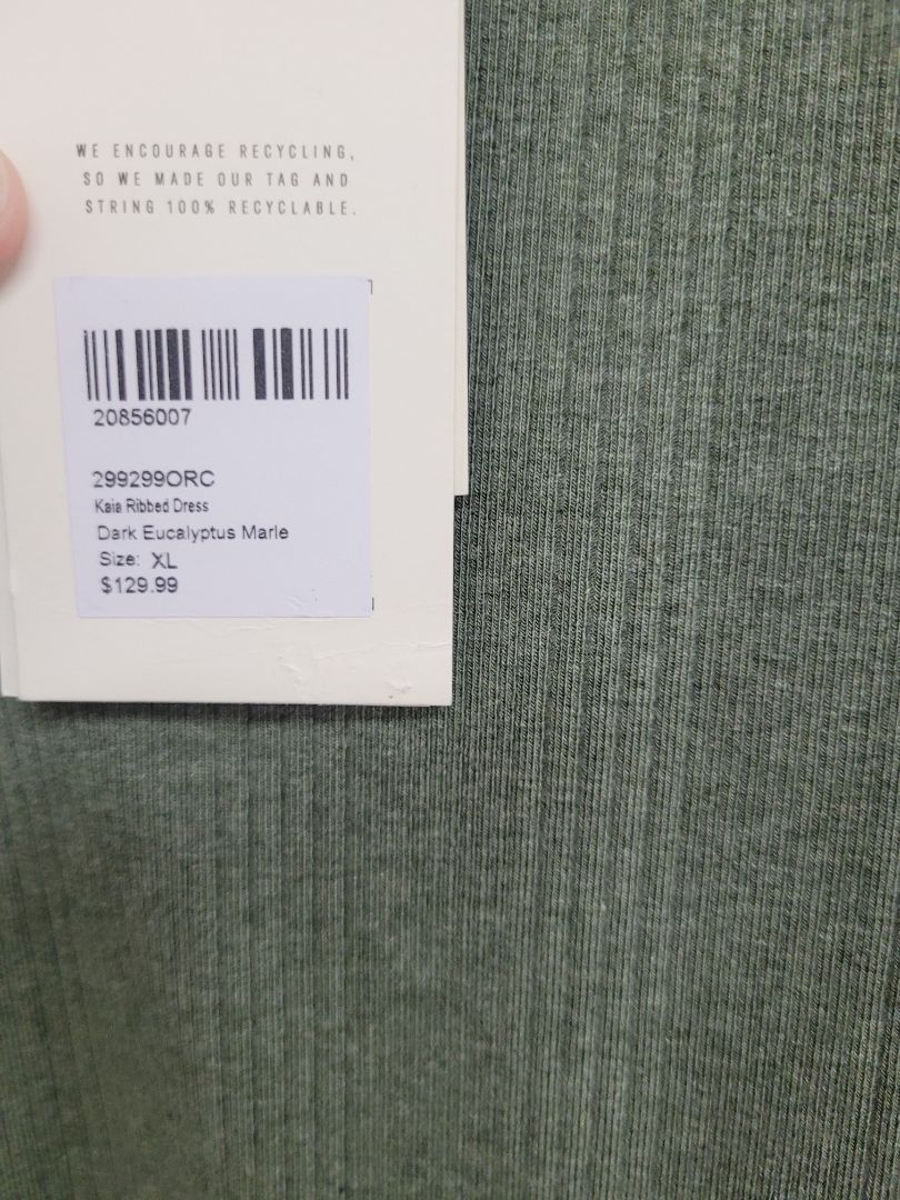 Green MAX Dress, XL