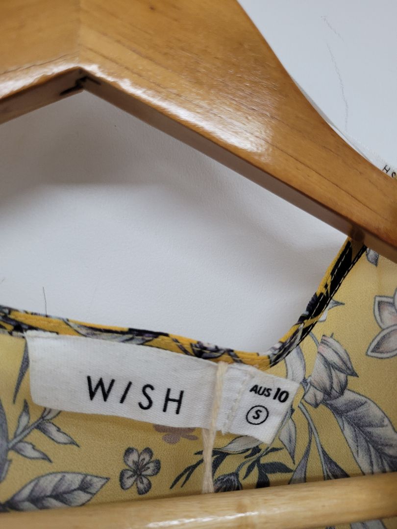 Yellow Wish Long Sleeve Top, 10