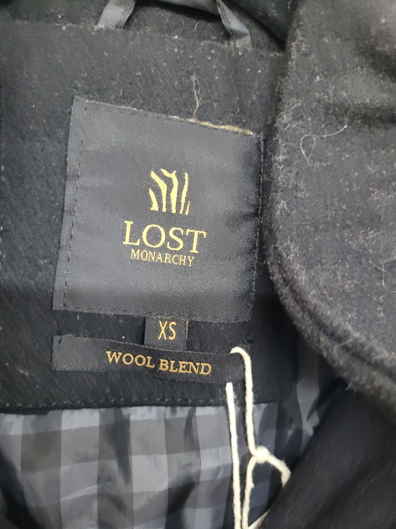 Black Lost Coat, XS