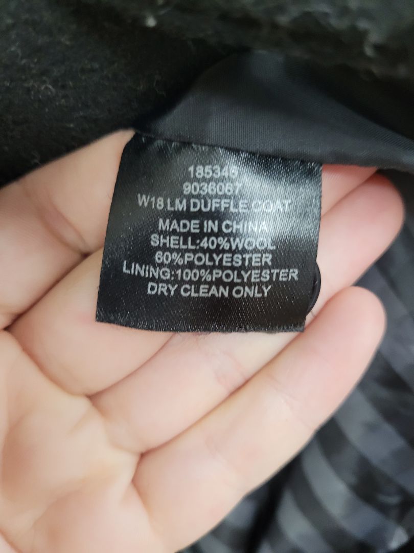 Black Lost Coat, XS