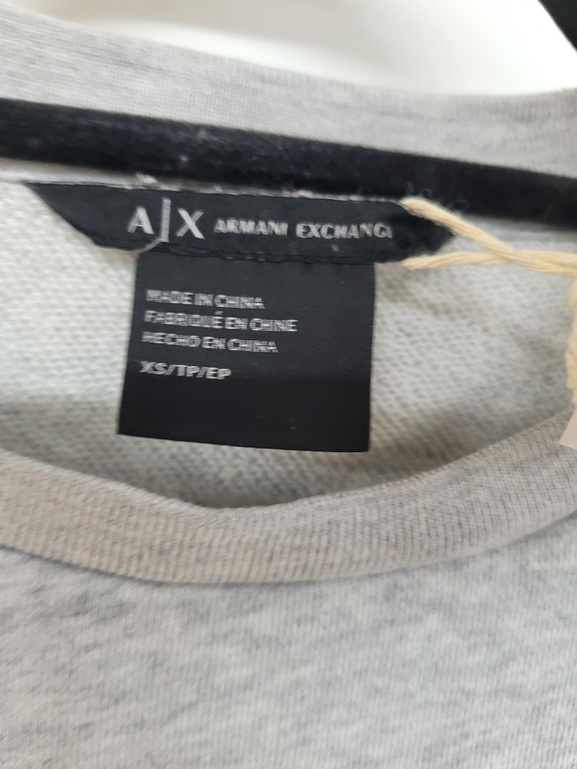 Grey Armani exchange Jumper, XS