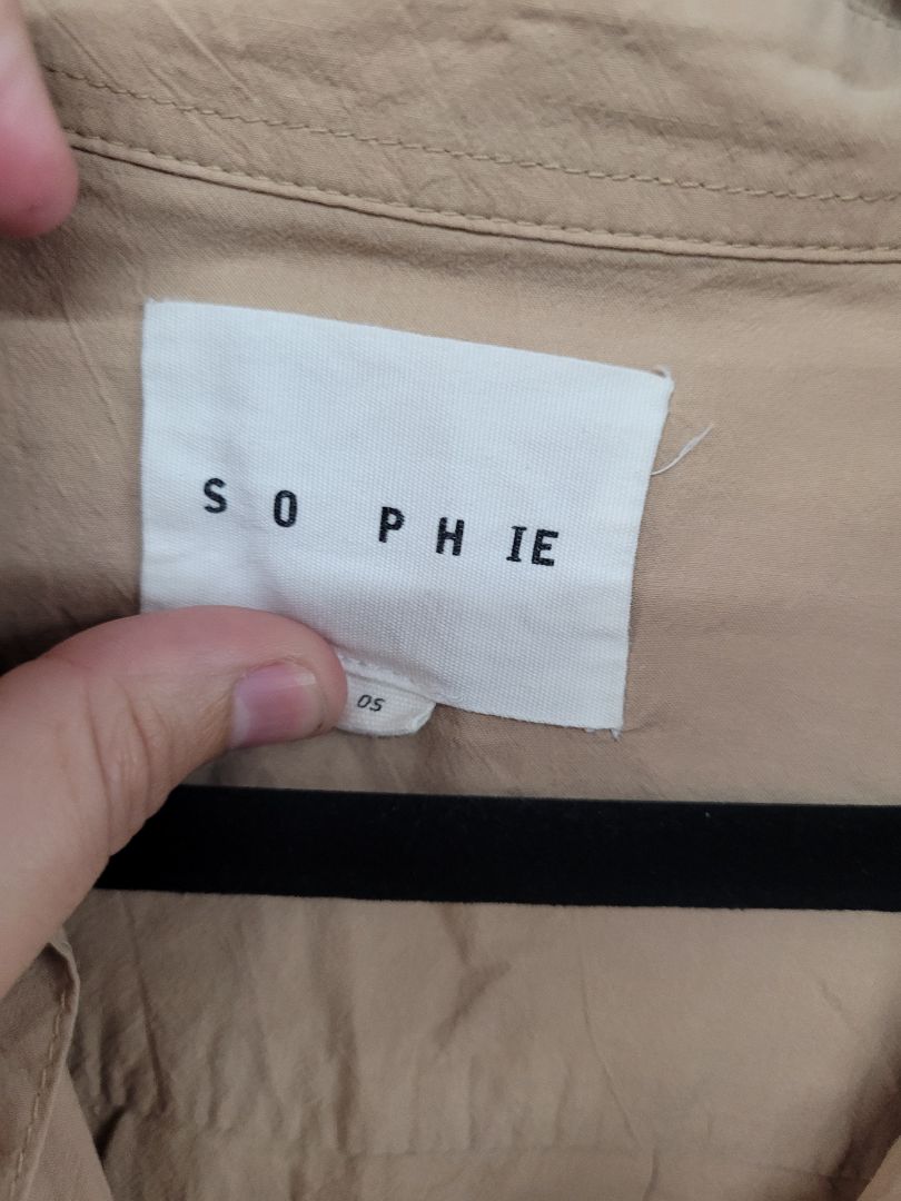 Tan SOPHIE Shirt, one size
