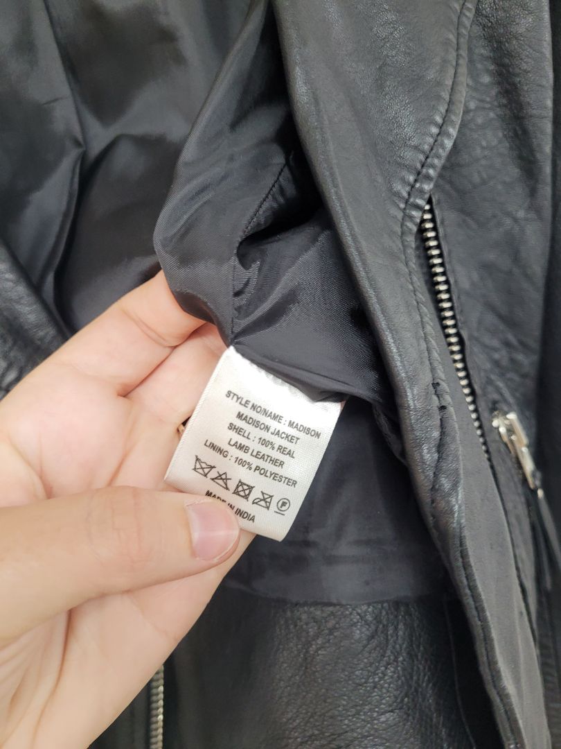 Black Lolly's laundry Leather, L