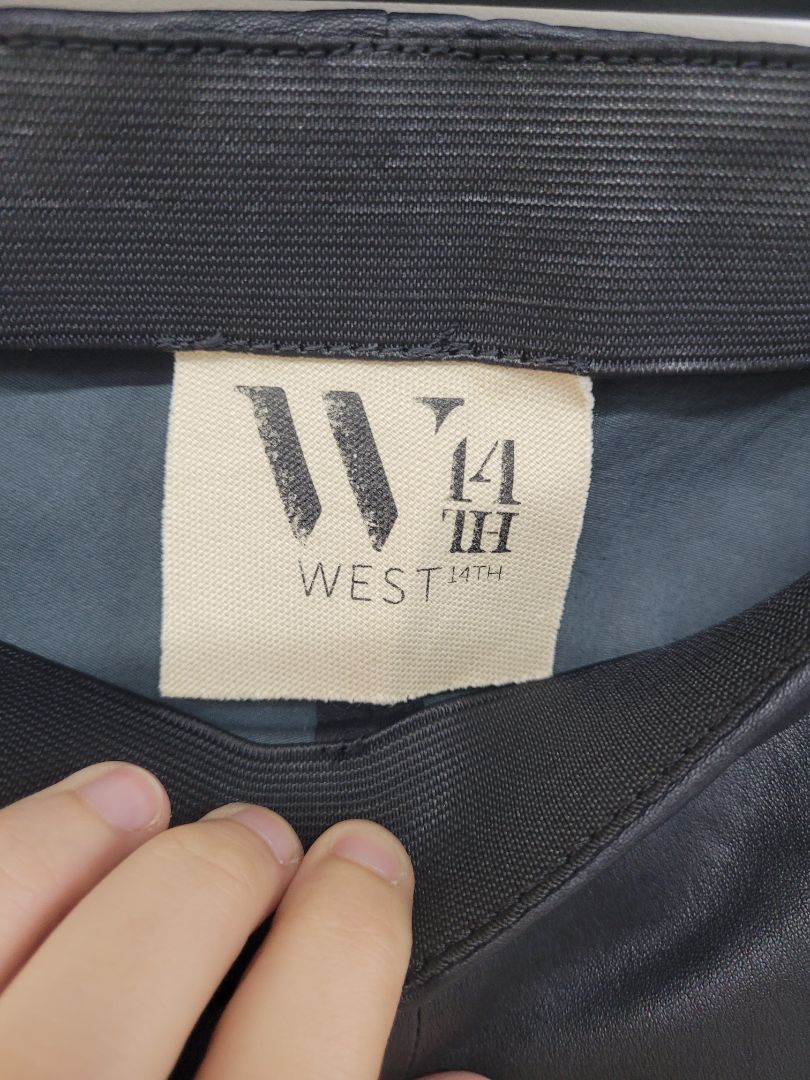 Black 14th West Leather, 14