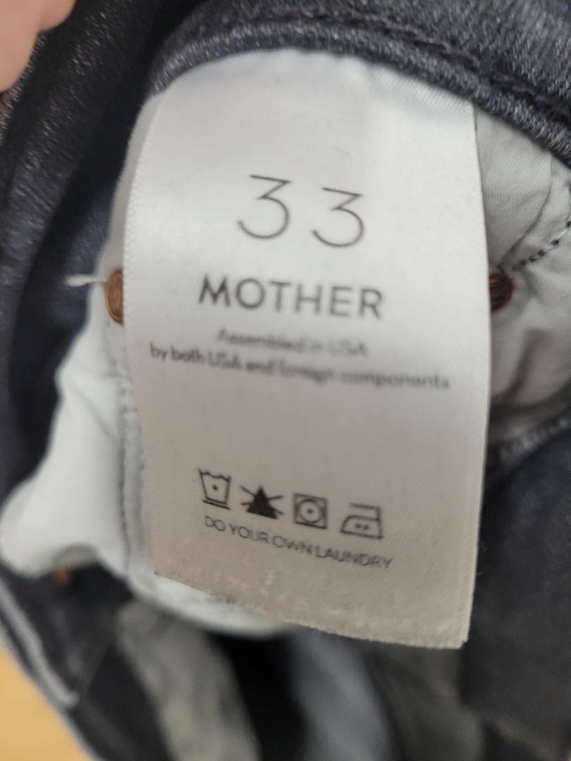 Black MOTHER Jeans, 33