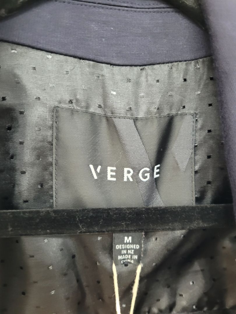 Navy Verge Blazer, M