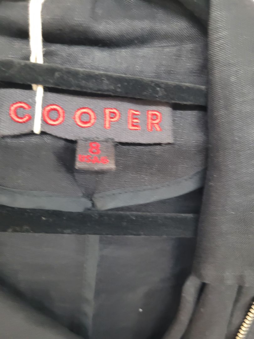 Black with white stars Cooper Zip up, 8