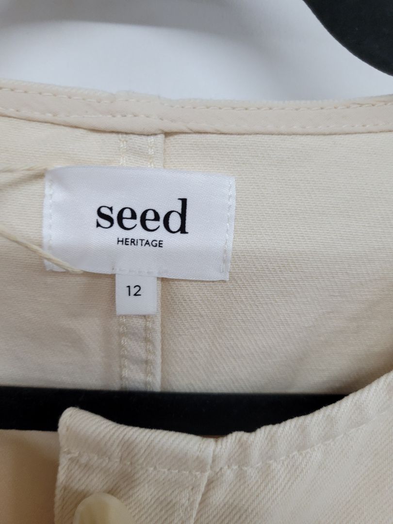 Cream Seed Dress, 12