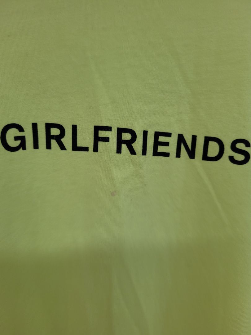 yellow Stolen Girlfiends Club Short Sleeve Top, M