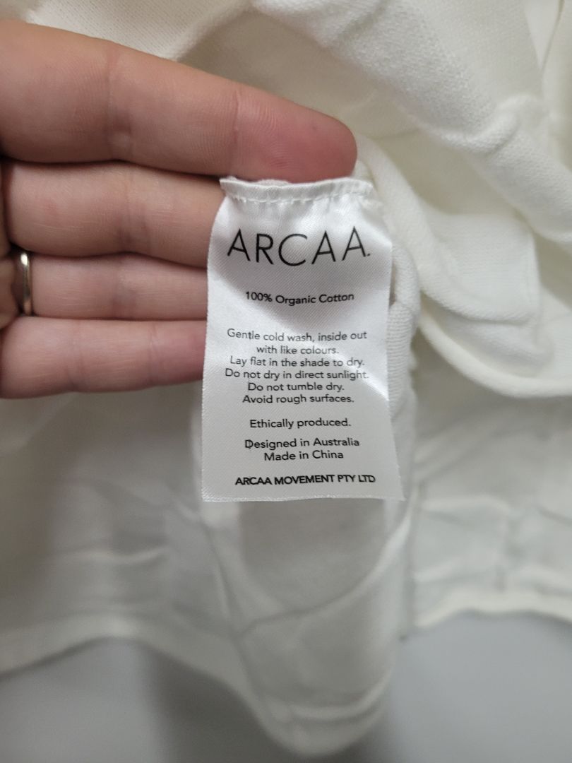 White Arcaa Oversized, XS