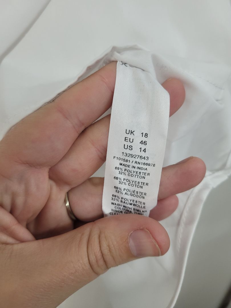 White Asos Shirt, 18