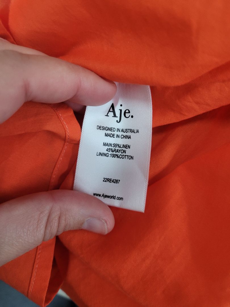 Red purple AJE Skirt, 8