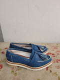 Blue Karen Walker x Beau Coops Loafers, 38