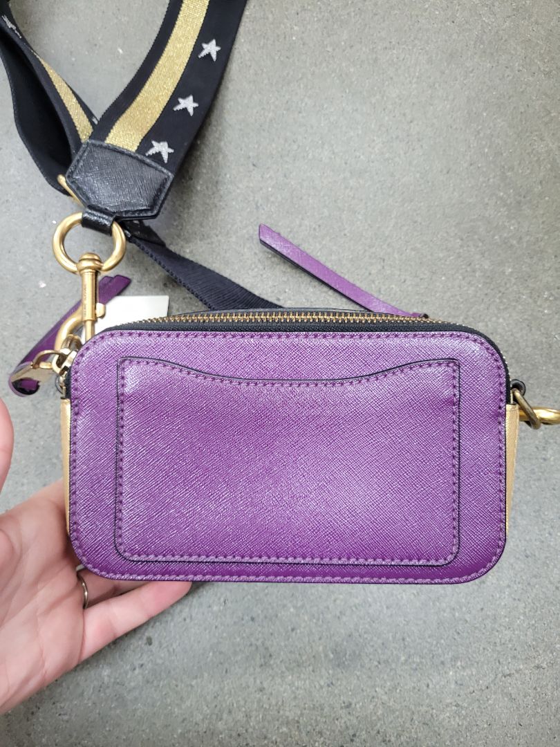 purple,gold Marc jacobs Handbag