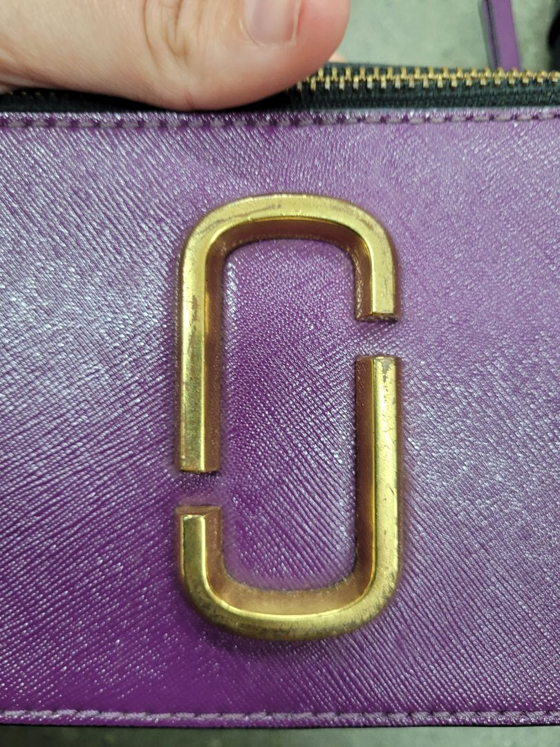 purple,gold Marc jacobs Handbag