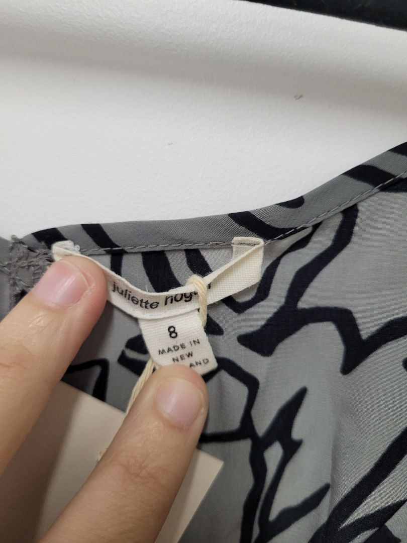 grey Juliette Hogan Dress, 8