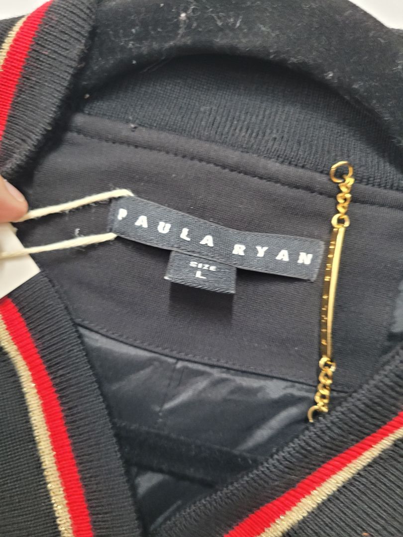 Black Paula Ryan Jacket, L