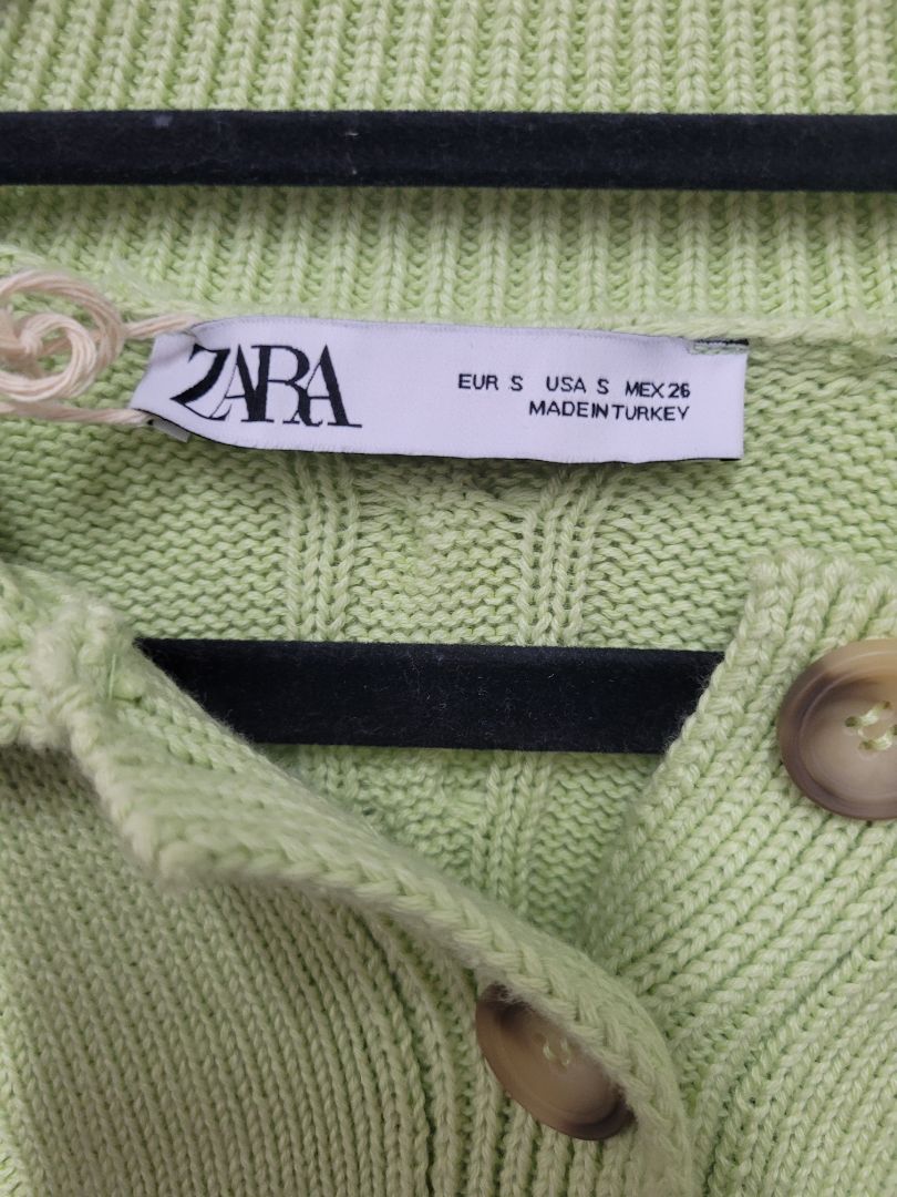 Lime green Zara Jumper, S