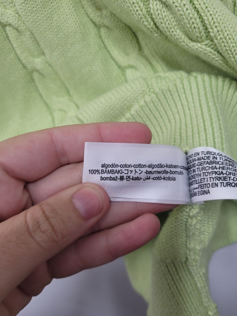 Lime green Zara Jumper, S