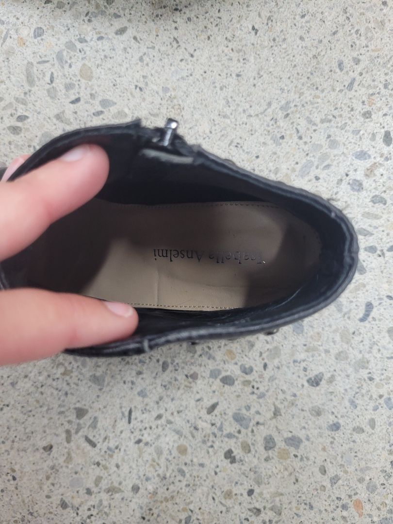 black Isabella Anselmi Shoes, 37