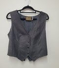 Navy Wapiti deer skin vest, s/m