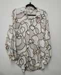 White chain pics Witchery Long Sleeve Top, 12