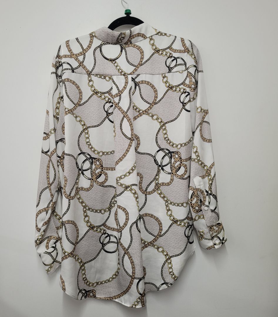 White chain pics Witchery Long Sleeve Top, 12