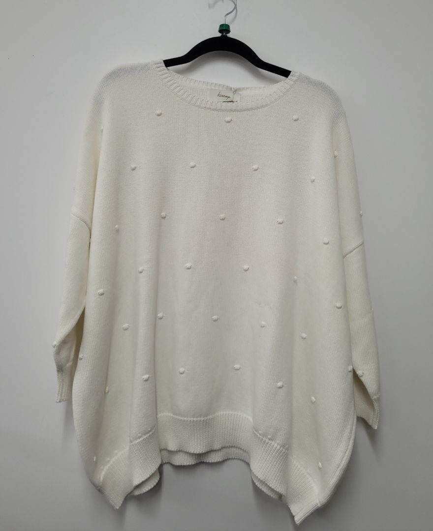 White Kinney Jumper, M