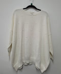 White Kinney Jumper, M