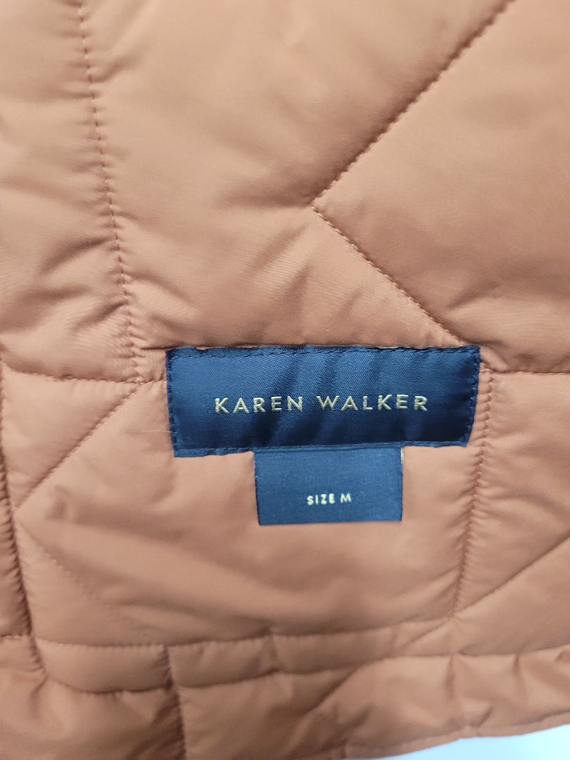 Brown Karen Walker Quilted, M