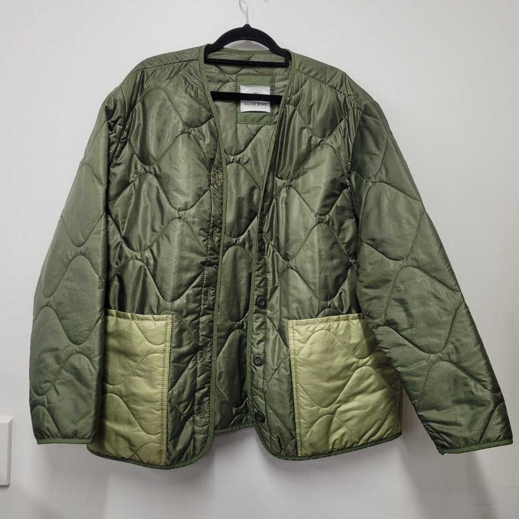 Green Anine Bing quilted, M