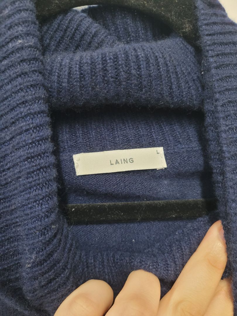 blue Laing Jumper, L