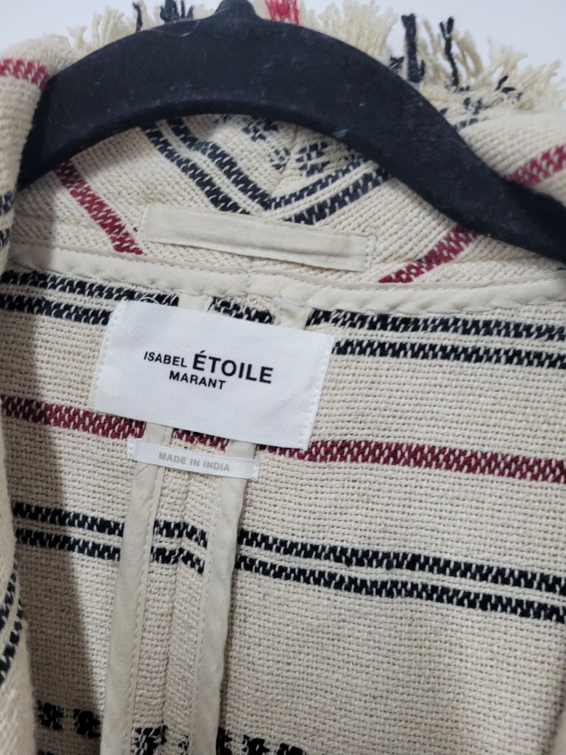 Beige black and red marant etoile Jacket, L