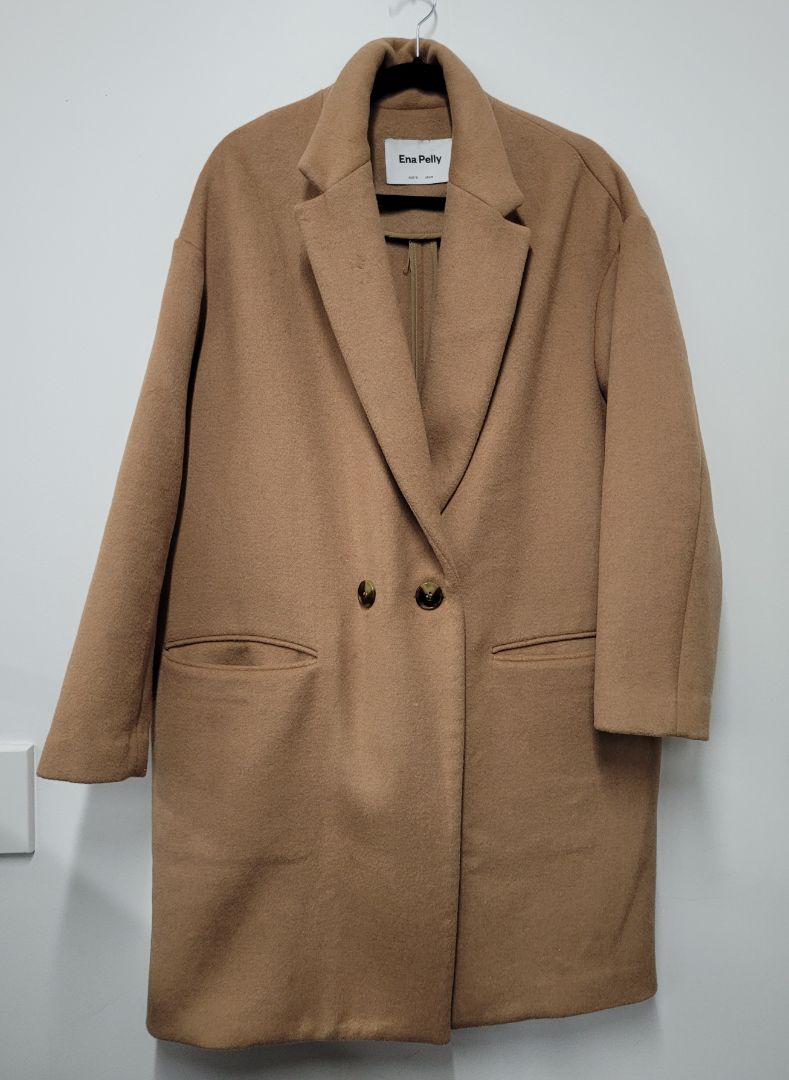 Brown Ena Pelly Coat, AU10