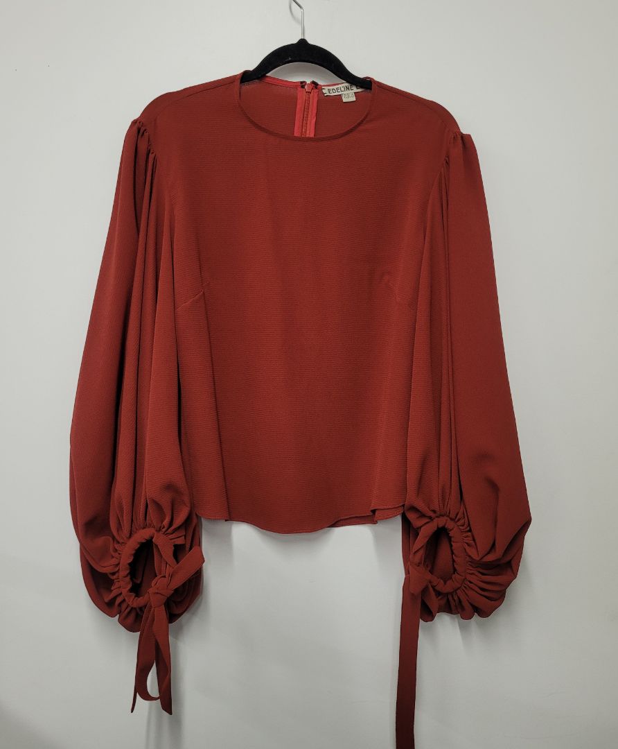 Red Edeline Lee Long Sleeve Top, 8