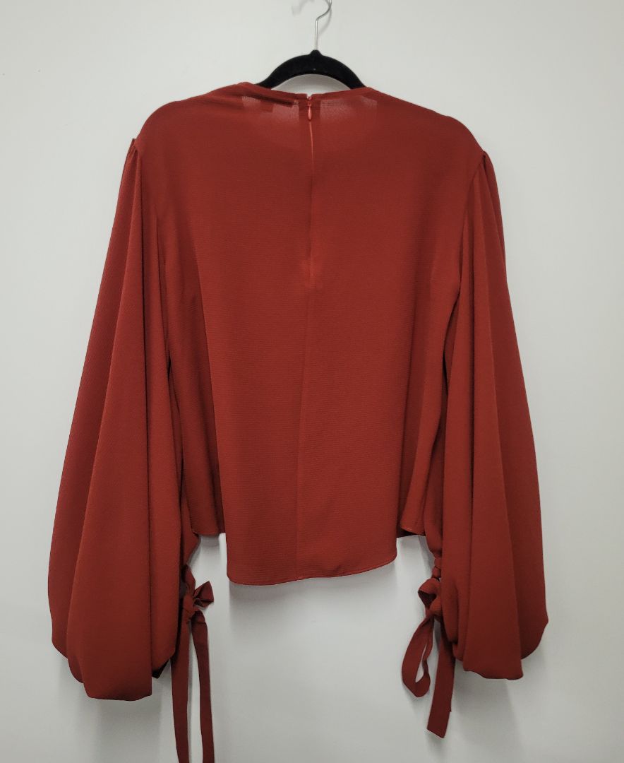 Red Edeline Lee Long Sleeve Top, 8