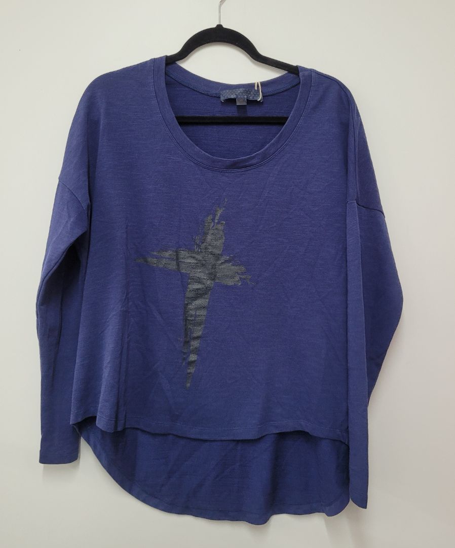 Blue Chocolat Long Sleeve Top, 10
