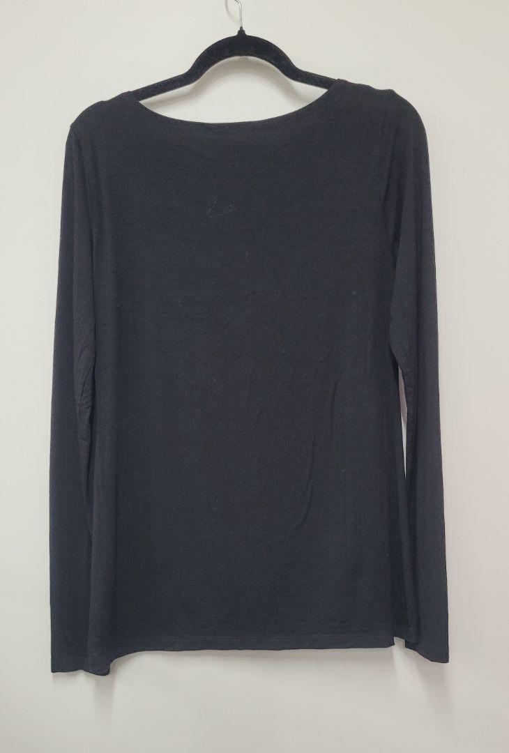 Black Repertoire Long Sleeve Top, 10