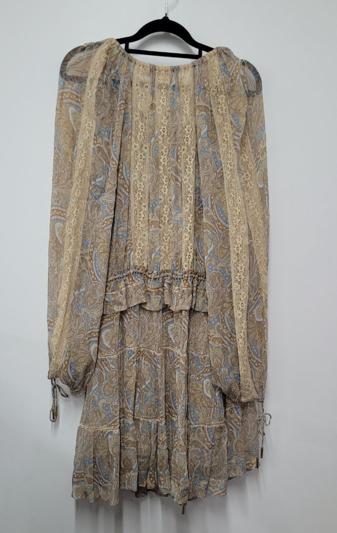 Brown blue Zimmermann Dress, 4 (16)