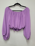 Purple Augsutine Cropped bnwt, XS