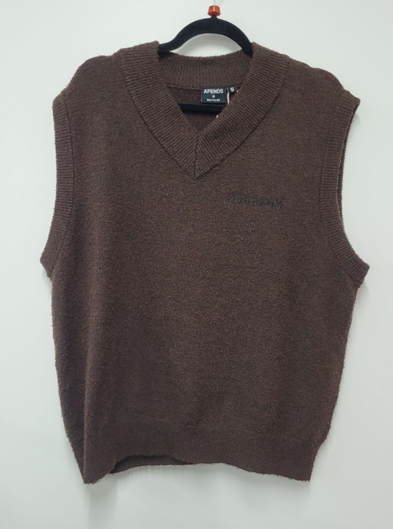 Chocolate brown Afends Jumper, S