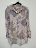 blue,pink Loobies story Long Sleeve Top, m