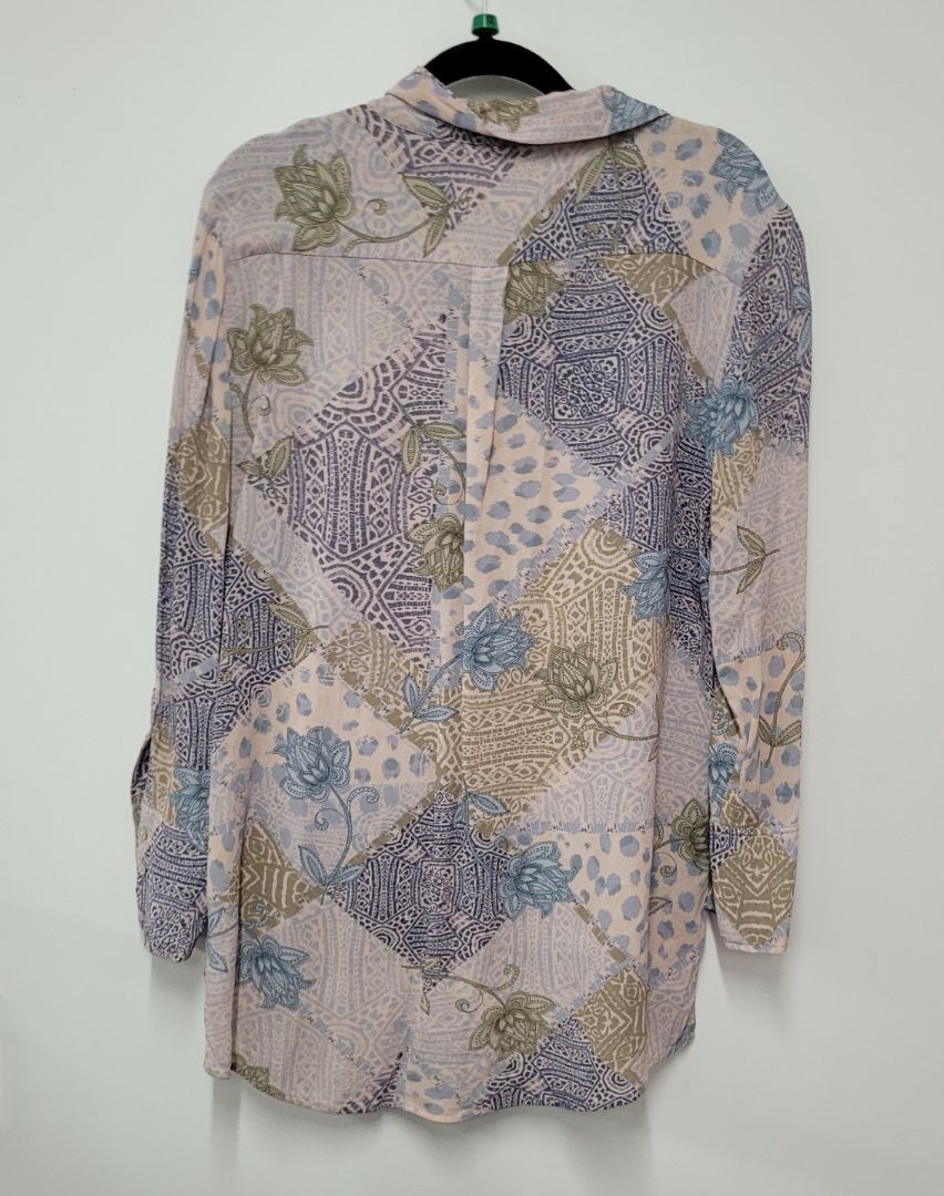 blue,pink Loobies story Long Sleeve Top, m