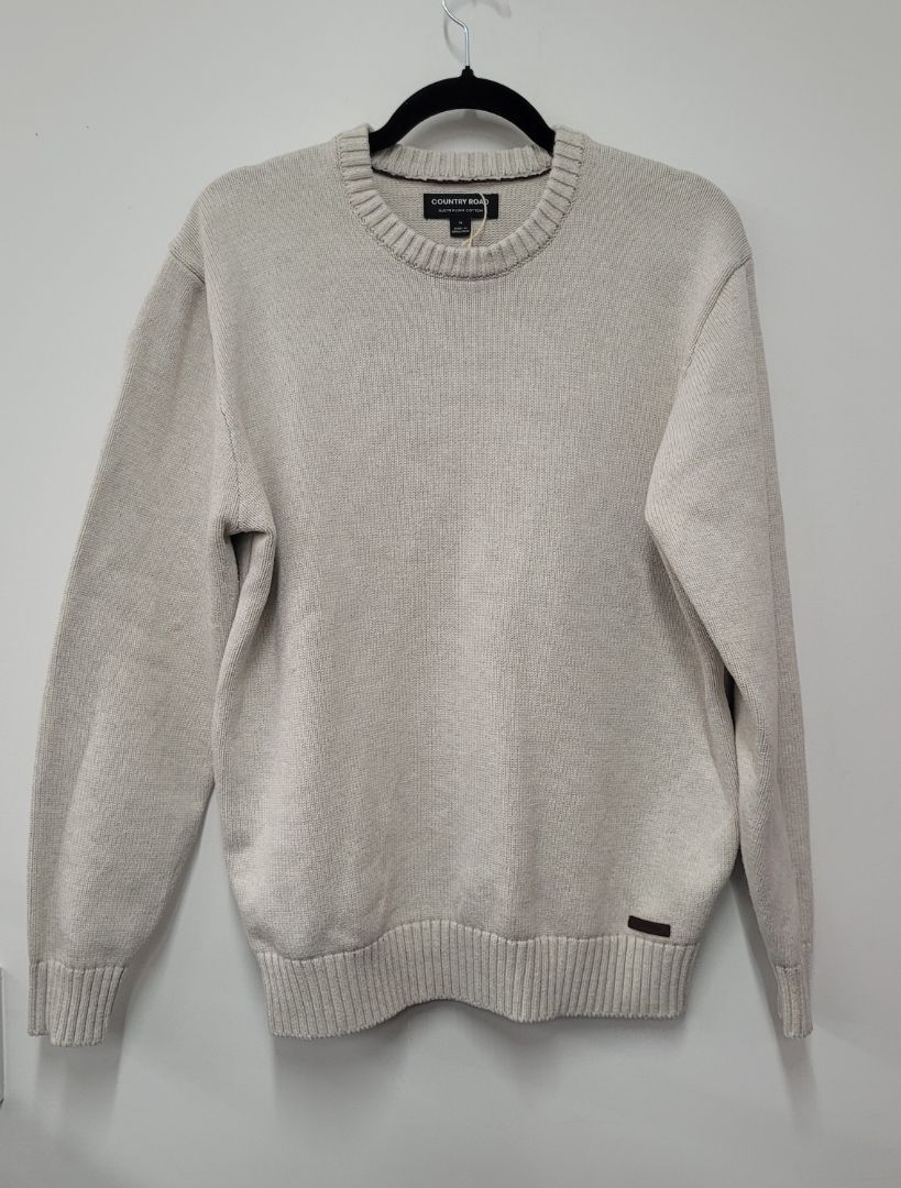 Grey Country Road Jumper, M